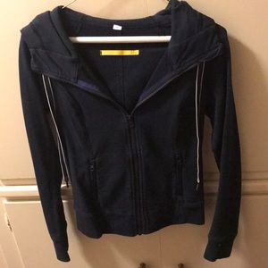 Lululemon sweatshirt, navy, size 4.